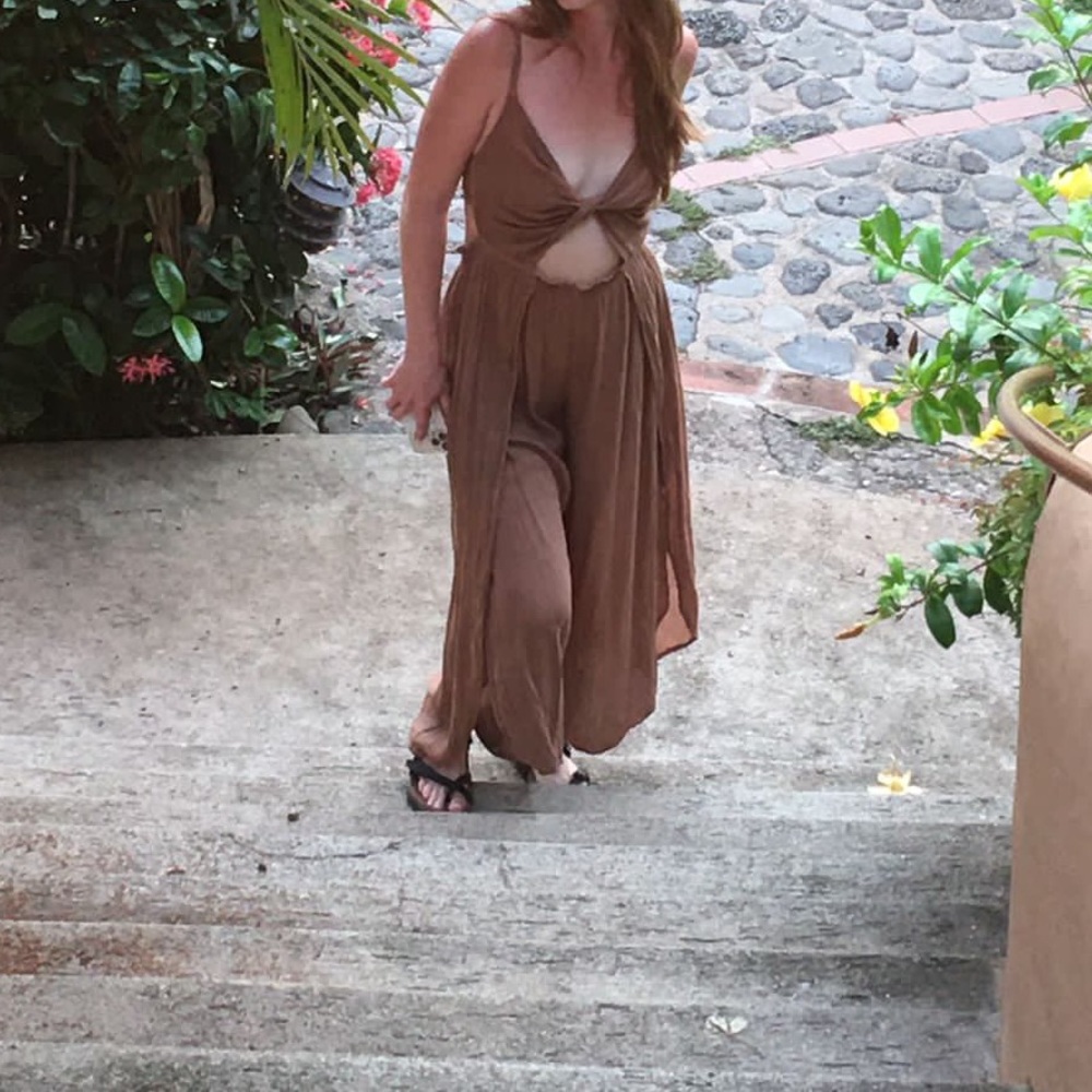 Boho Cutout Jumpsuit